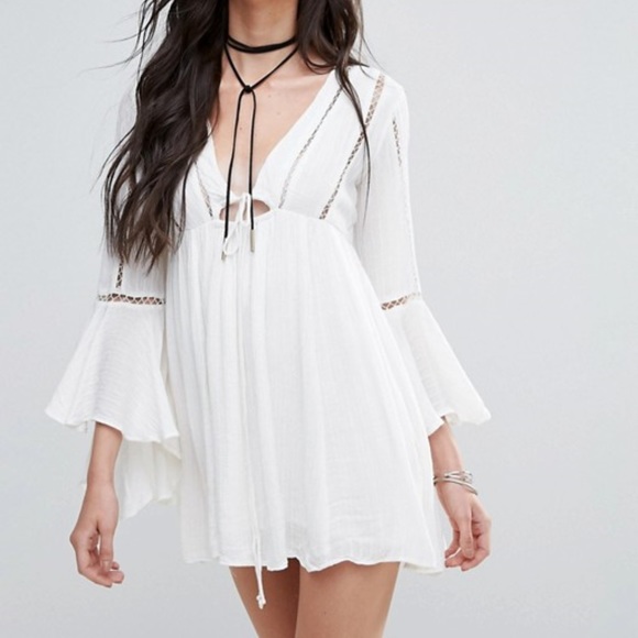 Free People Dresses & Skirts - Free People Romeo Peakaboo Mini Dress